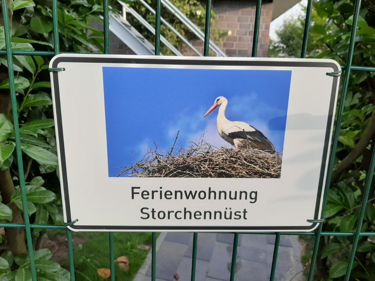 Ferienwohnung Storchennuest Aurich Exterior foto